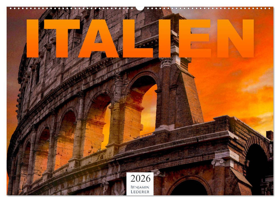 Italien - Südeuropa (CALVENDO Wandkalender 2026)