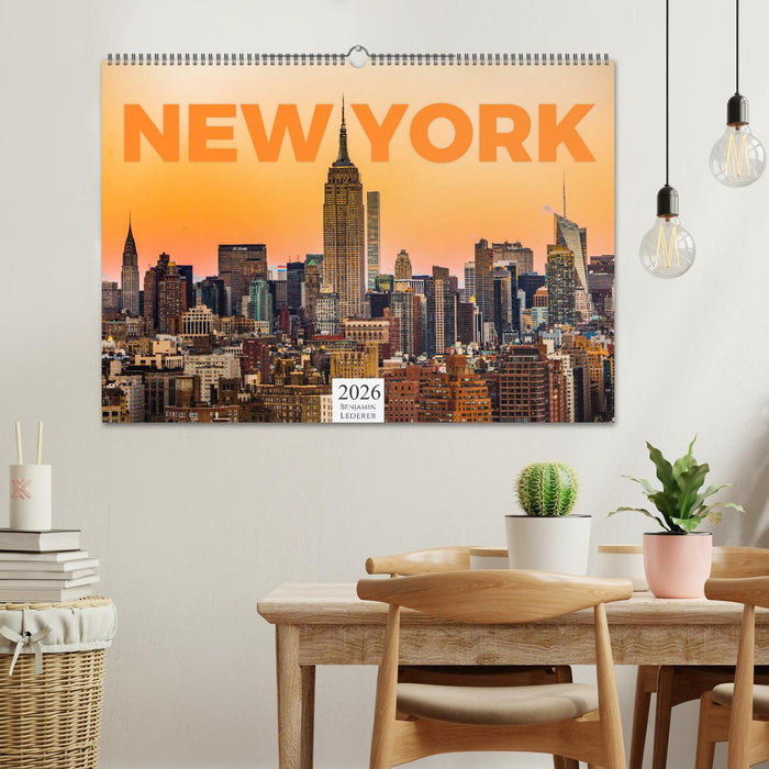 New York - Eine Weltstadt (CALVENDO Wandkalender 2026)