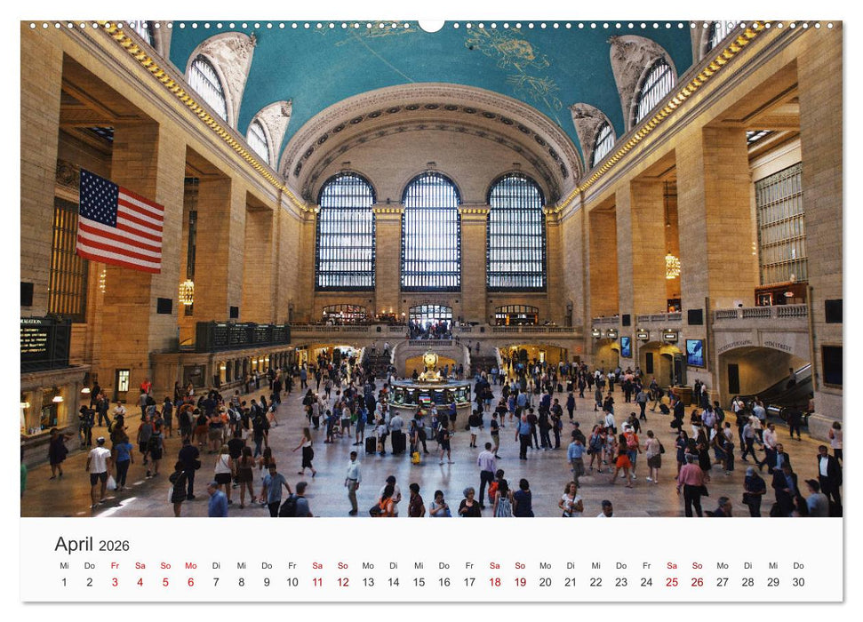 New York - Eine Weltstadt (CALVENDO Wandkalender 2026)