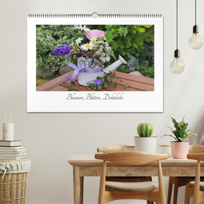 Blumen, Blüten, Dekoliebe (CALVENDO Wandkalender 2026)