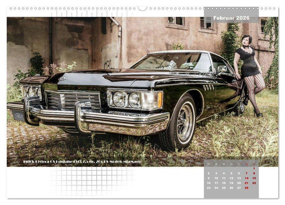 US-Car Classic's (CALVENDO Wandkalender 2026)