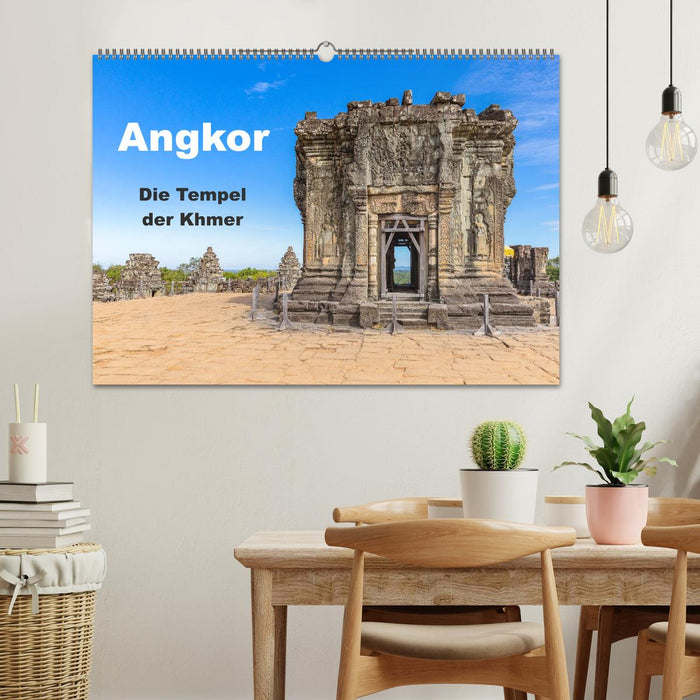 Angkor - Die Tempel der Khmer (CALVENDO Wandkalender 2026)