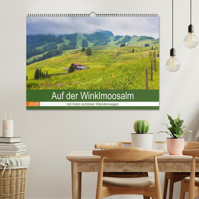 Auf der Winklmoosalm (CALVENDO Wandkalender 2026)