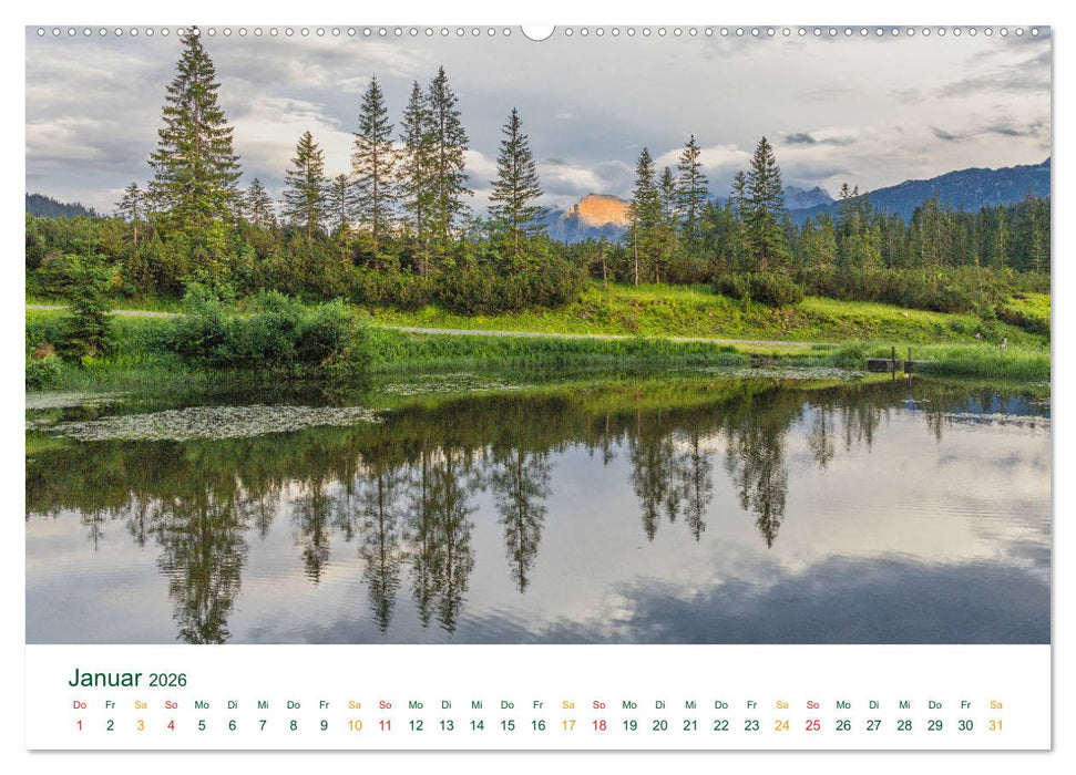 Auf der Winklmoosalm (CALVENDO Wandkalender 2026)