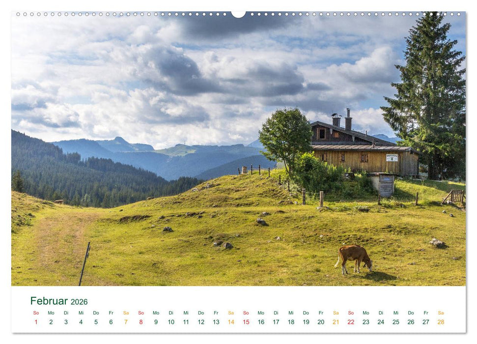 Auf der Winklmoosalm (CALVENDO Wandkalender 2026)