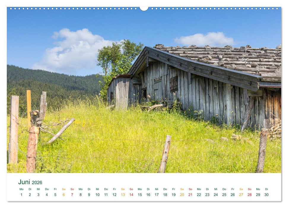 Auf der Winklmoosalm (CALVENDO Wandkalender 2026)