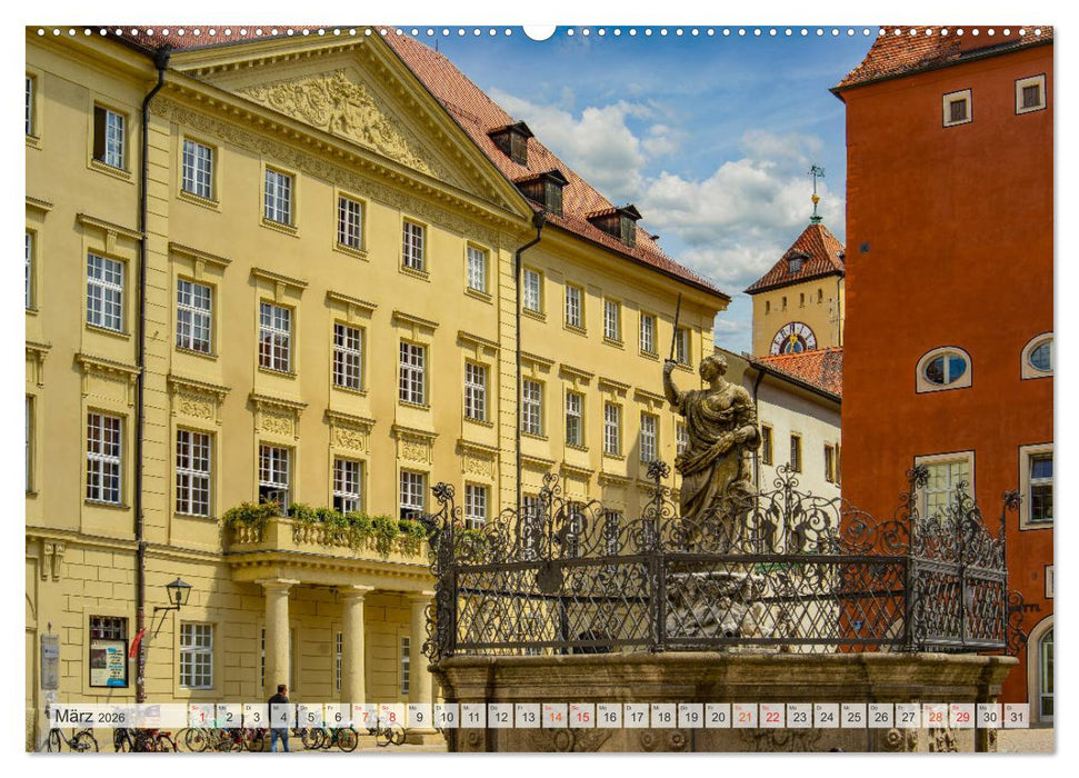 Regensburg Stadtansichten (CALVENDO Wandkalender 2026)