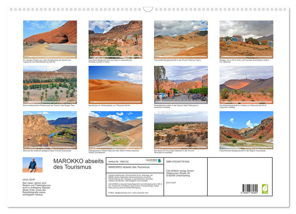 MAROKKO abseits des Tourismus (CALVENDO Wandkalender 2026)