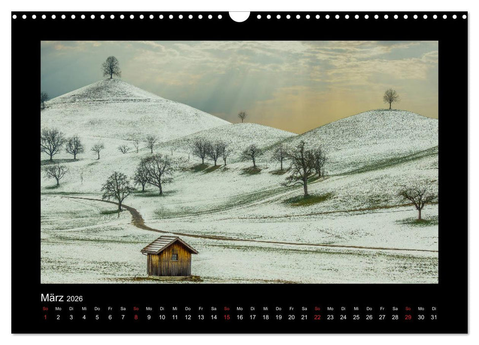 My Switzerland (CALVENDO Wandkalender 2026)