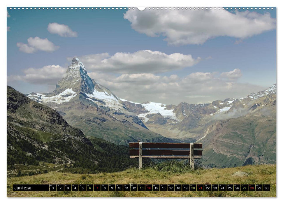 Und ewig lockt das Matterhorn (CALVENDO Wandkalender 2026)