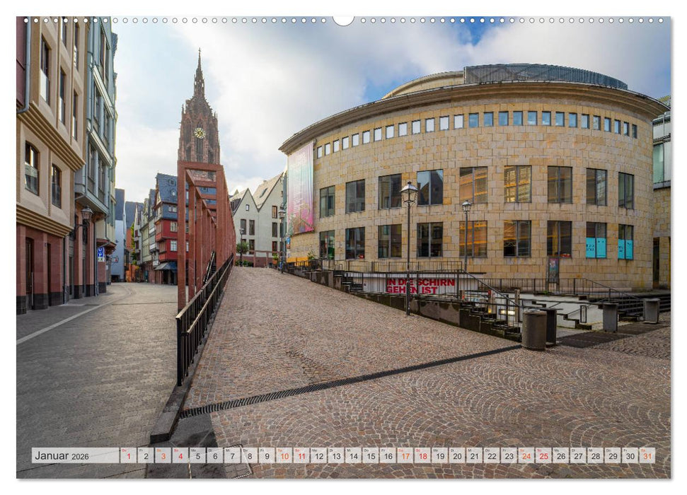 Frankfurt am Main Impressionen (CALVENDO Wandkalender 2026)