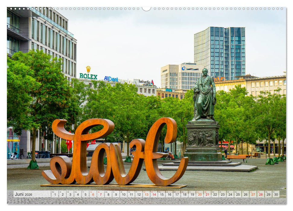 Frankfurt am Main Impressionen (CALVENDO Wandkalender 2026)