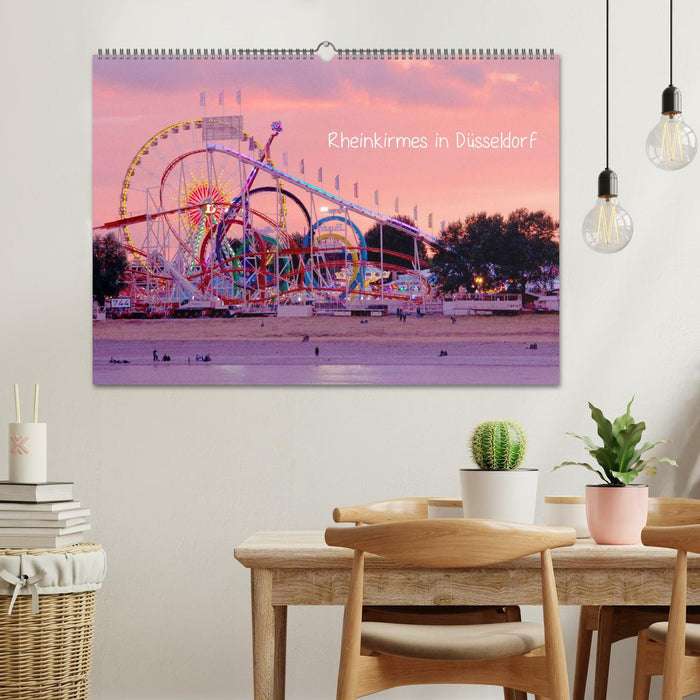 Rheinkirmes in Düsseldorf (CALVENDO Wandkalender 2026)