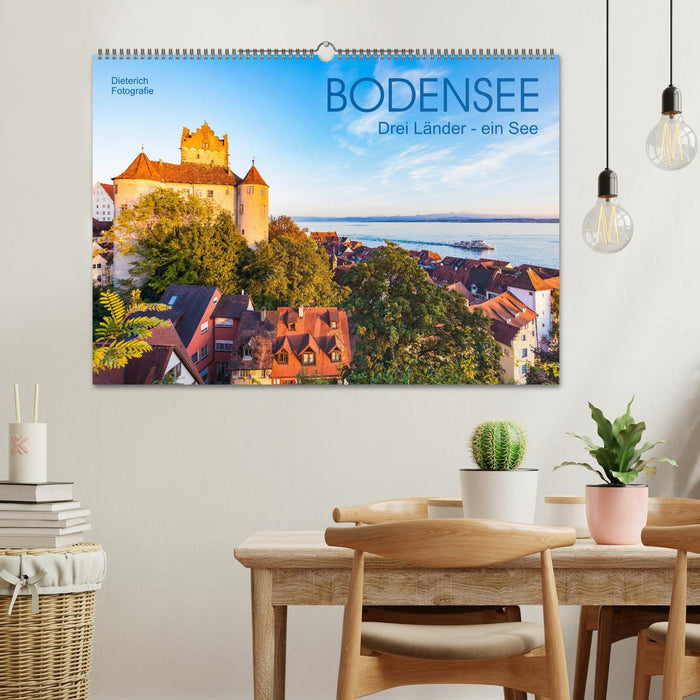 BODENSEE Drei Länder - ein See (CALVENDO Wandkalender 2026)