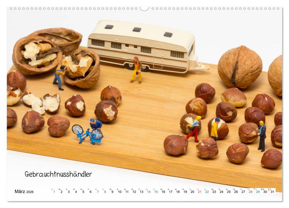 Chair-Sharing ... und andere Mini-Welten (CALVENDO Wandkalender 2026)