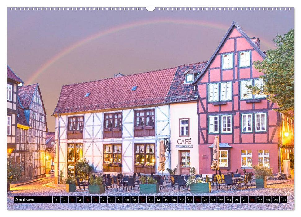 QUEDLINBURG FÜR NACHTSCHWÄRMER (CALVENDO Wandkalender 2026)
