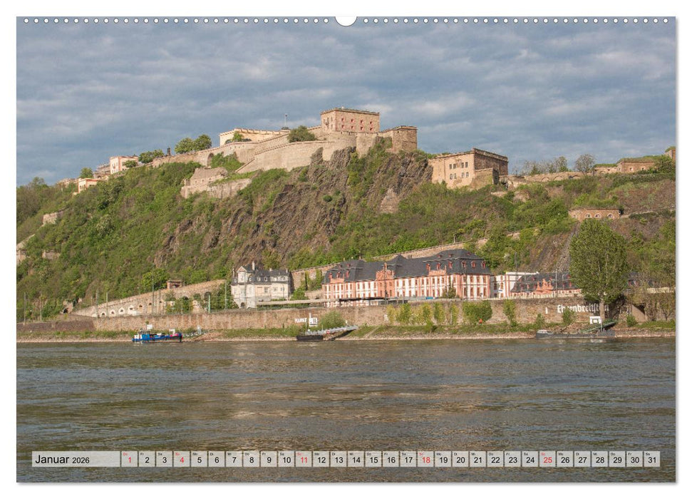 Koblenz Impressionen (CALVENDO Wandkalender 2026)