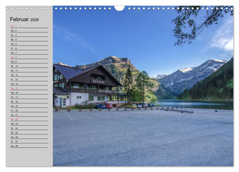 Tannheimer Tal (CALVENDO Wandkalender 2026)