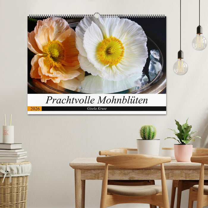 Prachtvolle Mohnblüten (CALVENDO Wandkalender 2026)
