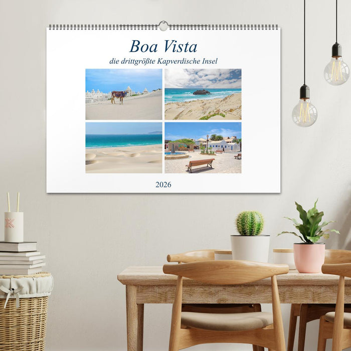 Boa Vista - die drittgrößte Kapverdische Insel (CALVENDO Wandkalender 2026)