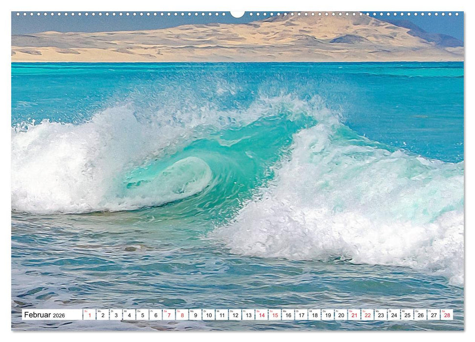 Boa Vista - die drittgrößte Kapverdische Insel (CALVENDO Wandkalender 2026)