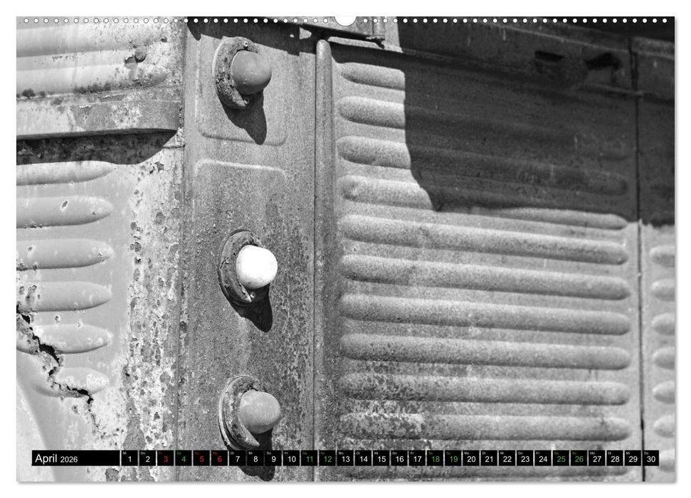 Citroën HY eine Legende in Schwarzweiß (CALVENDO Wandkalender 2026)