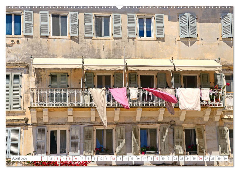 Faszination Korfu (CALVENDO Wandkalender 2026)