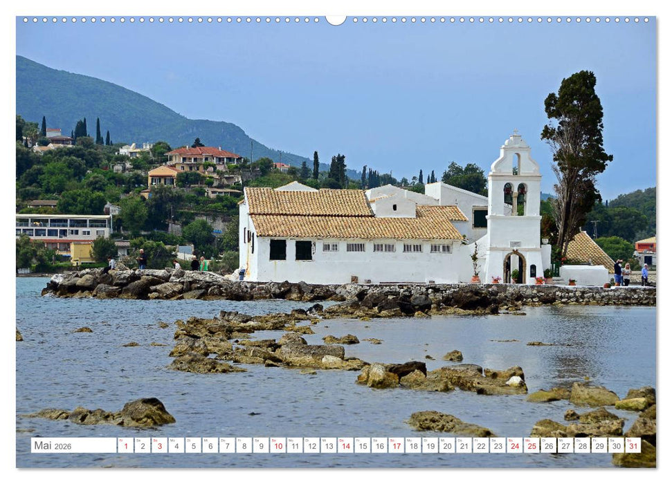 Faszination Korfu (CALVENDO Wandkalender 2026)