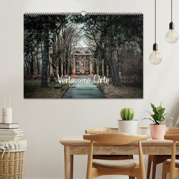 Verlassene Orte - Ein Lost Places Kalender (CALVENDO Wandkalender 2026)