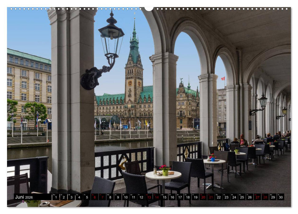 Hamburger Highlights (CALVENDO Wandkalender 2026)