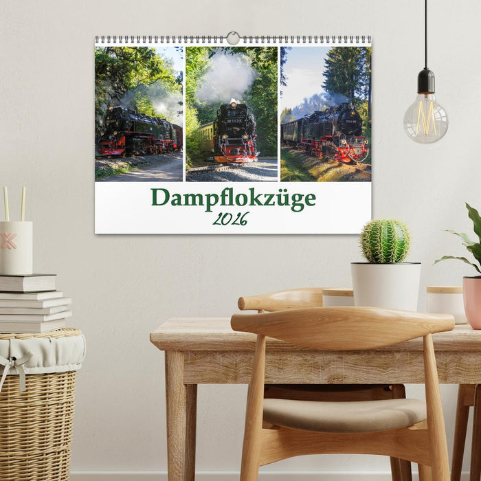 Schmalspurbahnen im Harz (CALVENDO Wandkalender 2026)