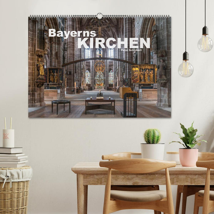 Bayerns Kirchen (CALVENDO Wandkalender 2026)