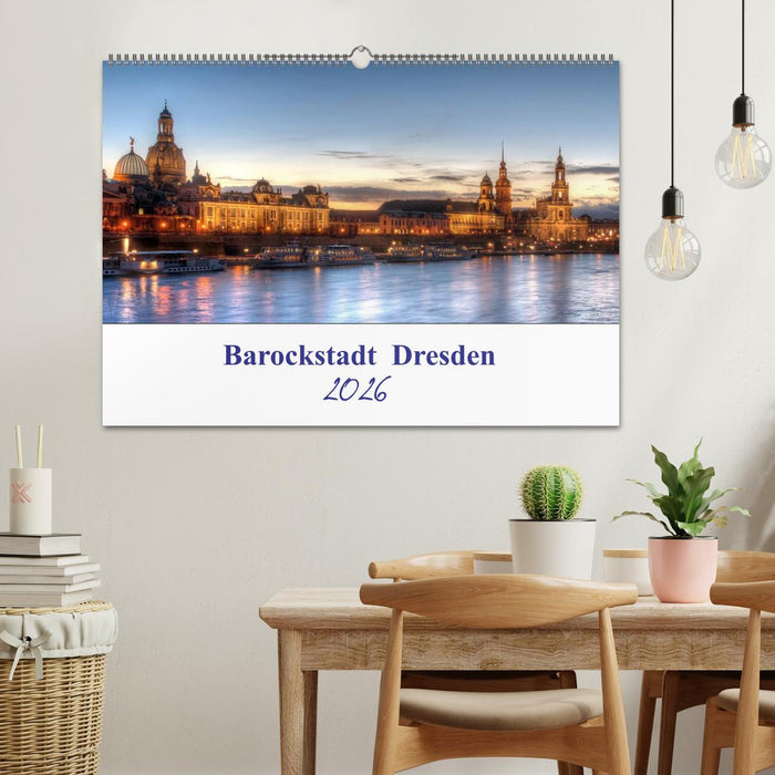 Barockstadt Dresden (CALVENDO Wandkalender 2026)