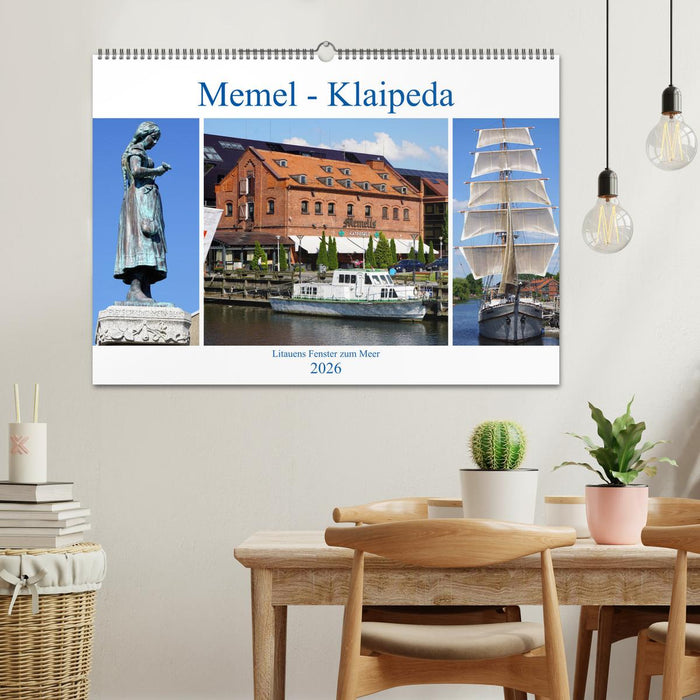 Memel - Klaipeda. Litauens Fenster zum Meer (CALVENDO Wandkalender 2026)