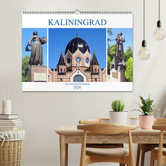 Kaliningrad - Das russische Königsberg (CALVENDO Wandkalender 2026)