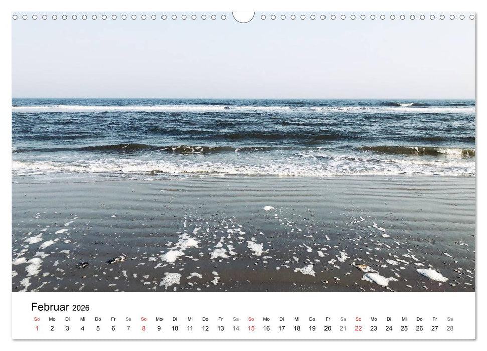 Borkum - Wo die Zeit still steht. (CALVENDO Wandkalender 2026)