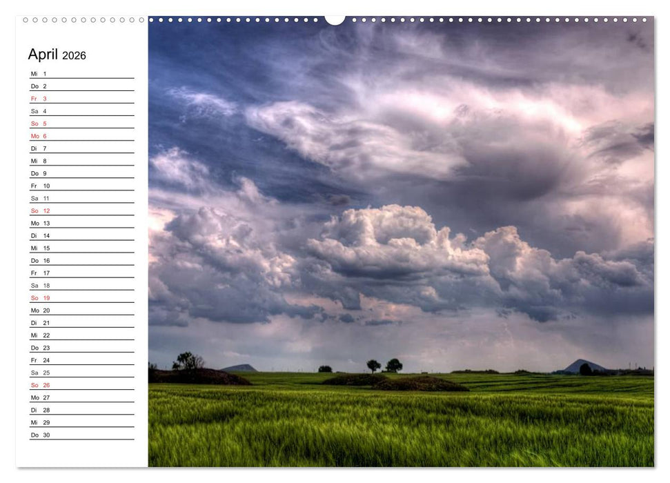 Schachtanlagen in Mansfeld Südharz (CALVENDO Wandkalender 2026)