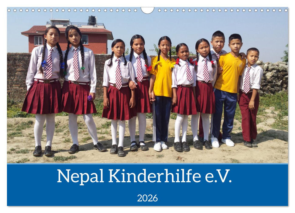 Kalender der Nepal Kinderhilfe e.V. (CALVENDO Wandkalender 2026)