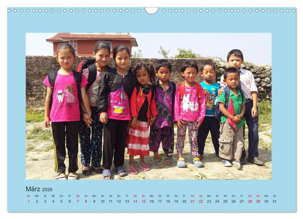 Kalender der Nepal Kinderhilfe e.V. (CALVENDO Wandkalender 2026)