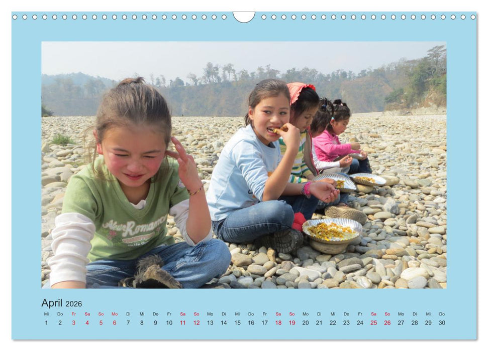 Kalender der Nepal Kinderhilfe e.V. (CALVENDO Wandkalender 2026)