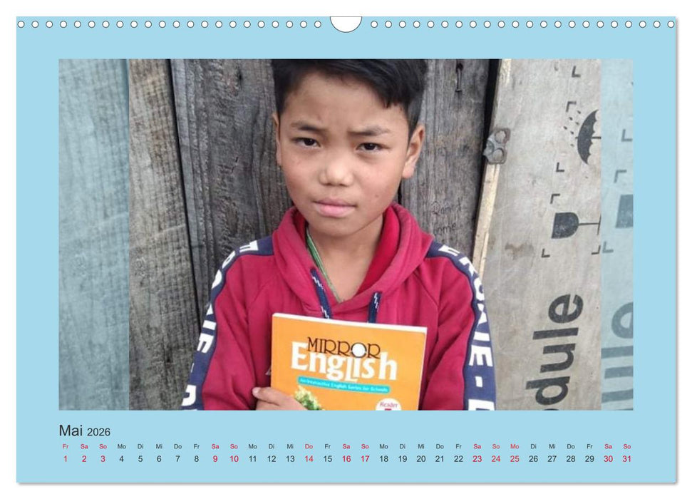 Kalender der Nepal Kinderhilfe e.V. (CALVENDO Wandkalender 2026)