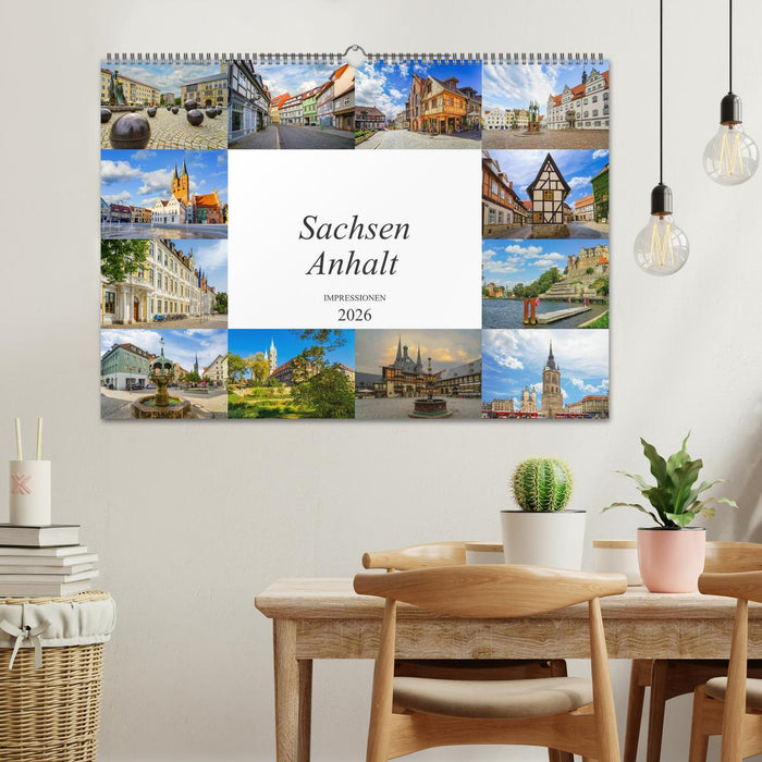 Sachsen Anhalt Impressionen (CALVENDO Wandkalender 2026)