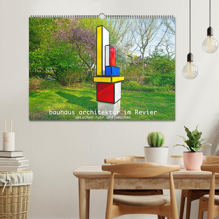 Bauhaus-Architektur im Ruhrgebiet (CALVENDO Wandkalender 2026)
