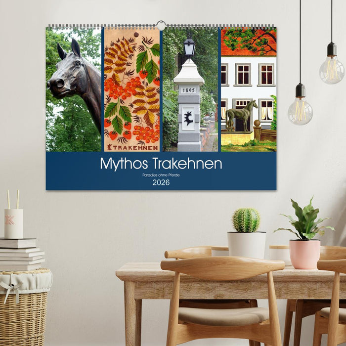 Mythos Trakehnen - Paradies ohne Pferde (CALVENDO Wandkalender 2026)