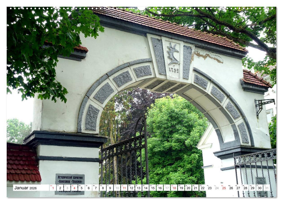 Mythos Trakehnen - Paradies ohne Pferde (CALVENDO Wandkalender 2026)