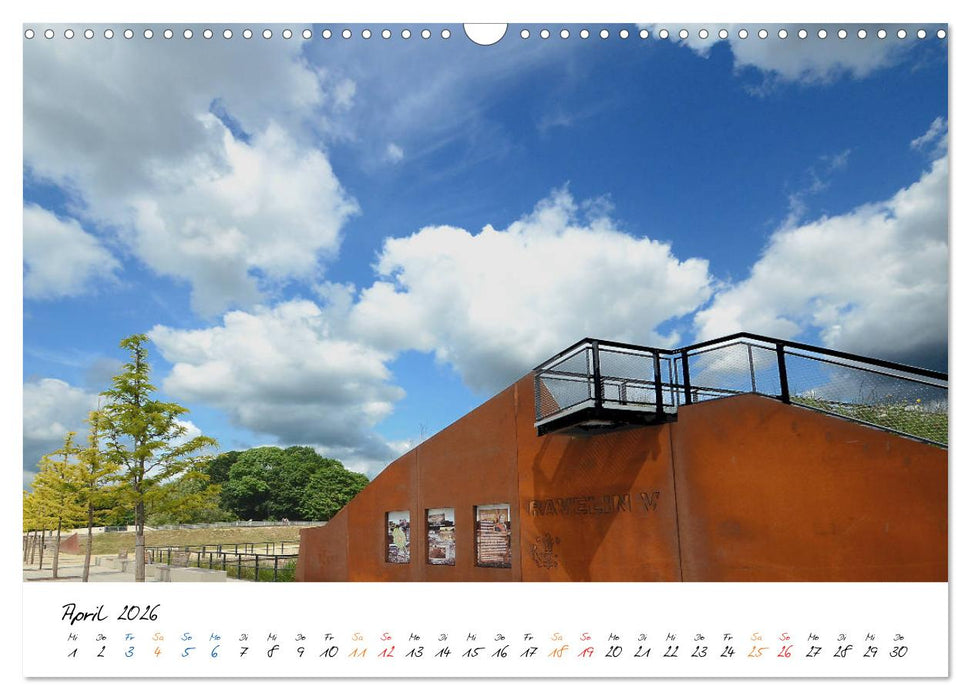 Saarlouis - Stadt des Sonnenkönigs (CALVENDO Wandkalender 2026)