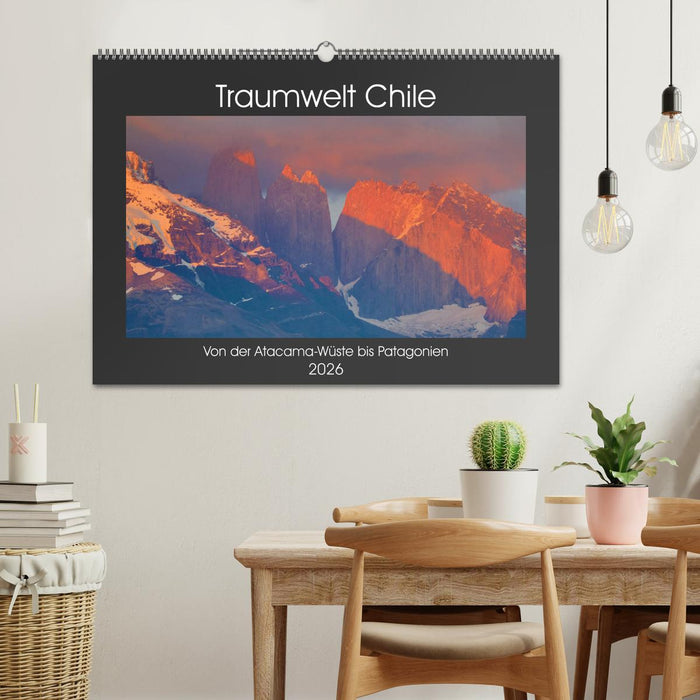 Traumwelt Chile (CALVENDO Wandkalender 2026)