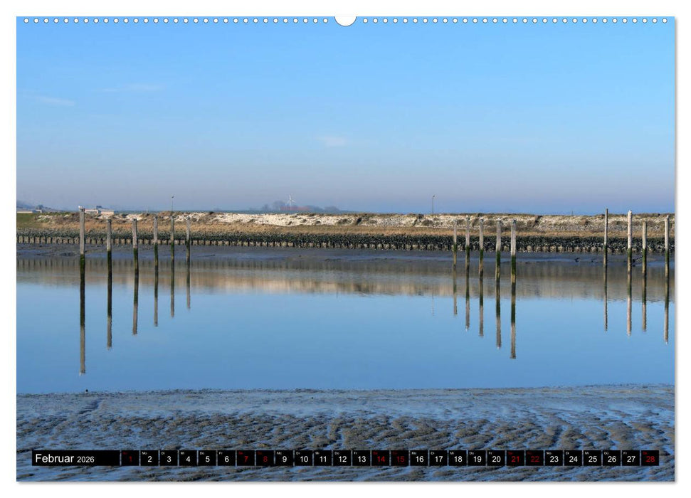 Bensersiel Küste und mehr (CALVENDO Wandkalender 2026)