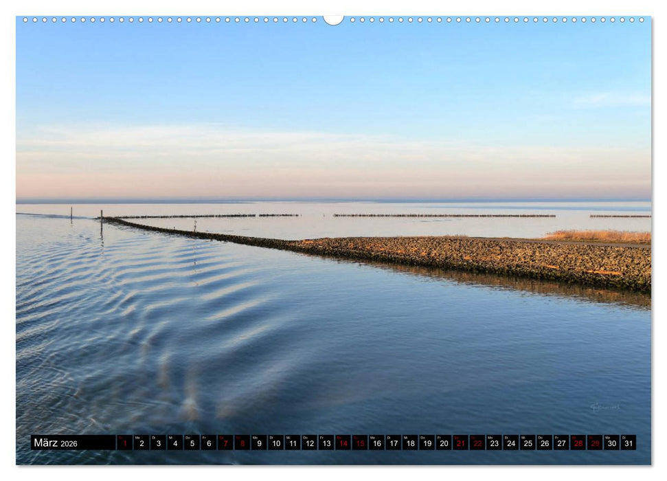 Bensersiel Küste und mehr (CALVENDO Wandkalender 2026)
