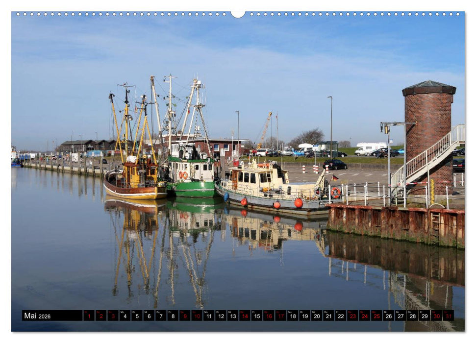 Bensersiel Küste und mehr (CALVENDO Wandkalender 2026)